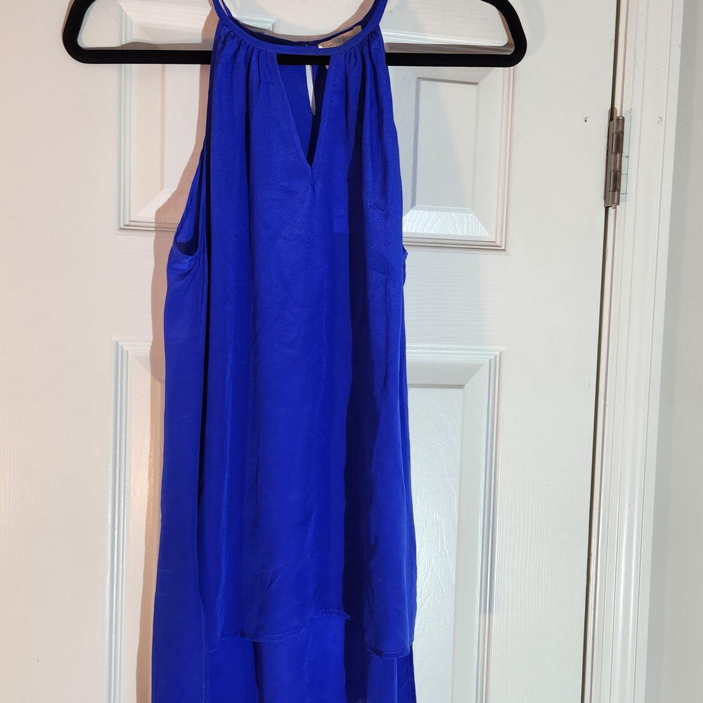 Rieley Silk Blue Camisole Tank Size S